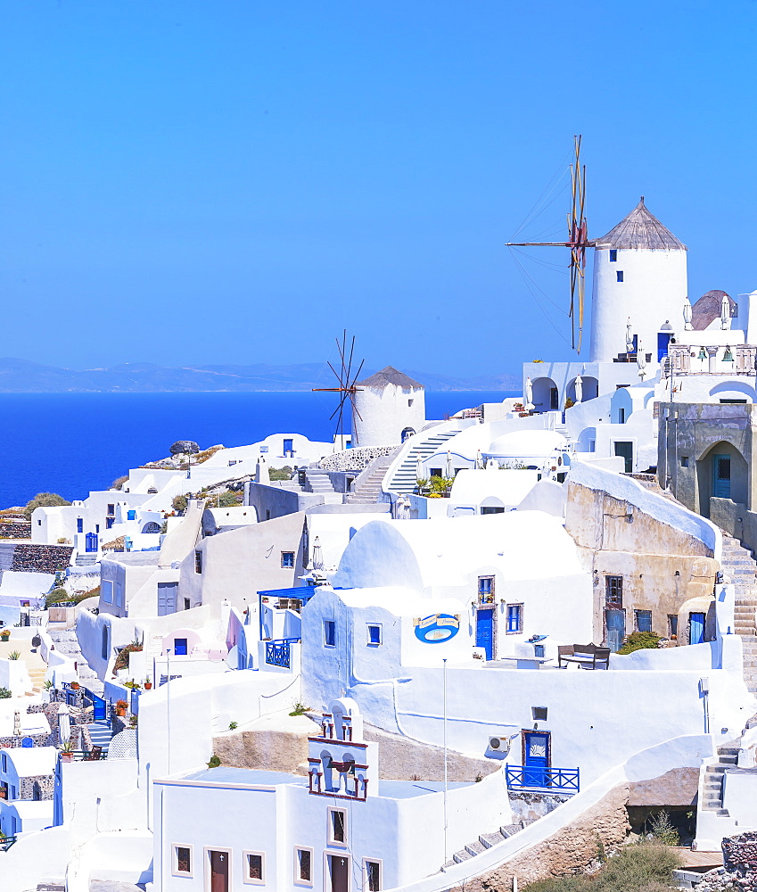 Oia village, Oia, Santorini, Cyclades Islands, Greek Islands, Greece, Europe