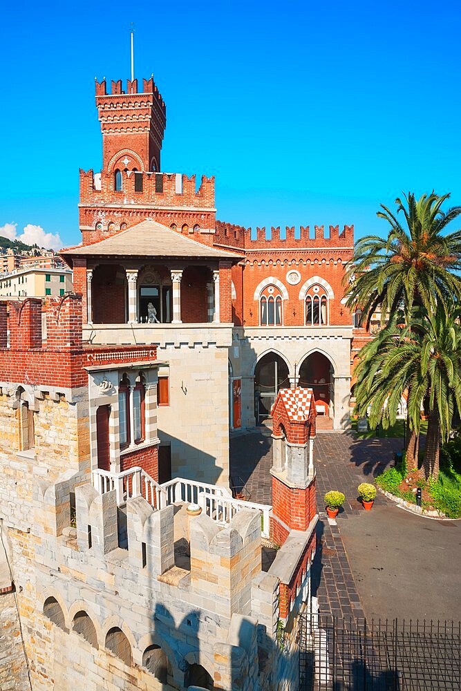 D'Albertis Castle, Genoa, Liguria, Italy, Europe