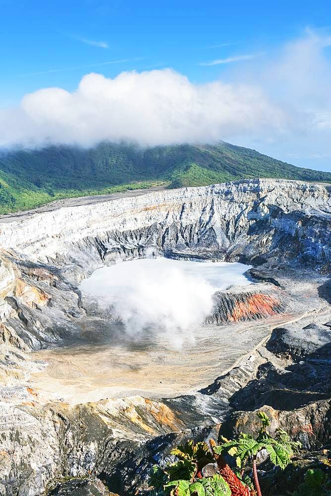 Poas volcano, Poas National Park, Costa Rica, Central America