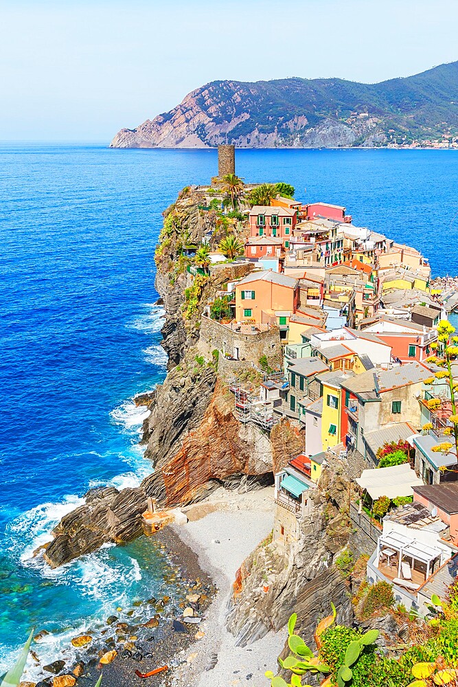 Vernazza, Cinque Terre, UNESCO World Heritage Site, Liguria, Italy, Europe