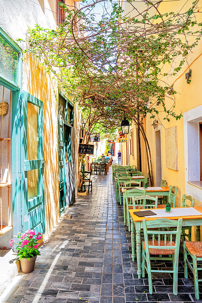 Old town, Rethymno, Crete, Greek Islands, Greece, Europe