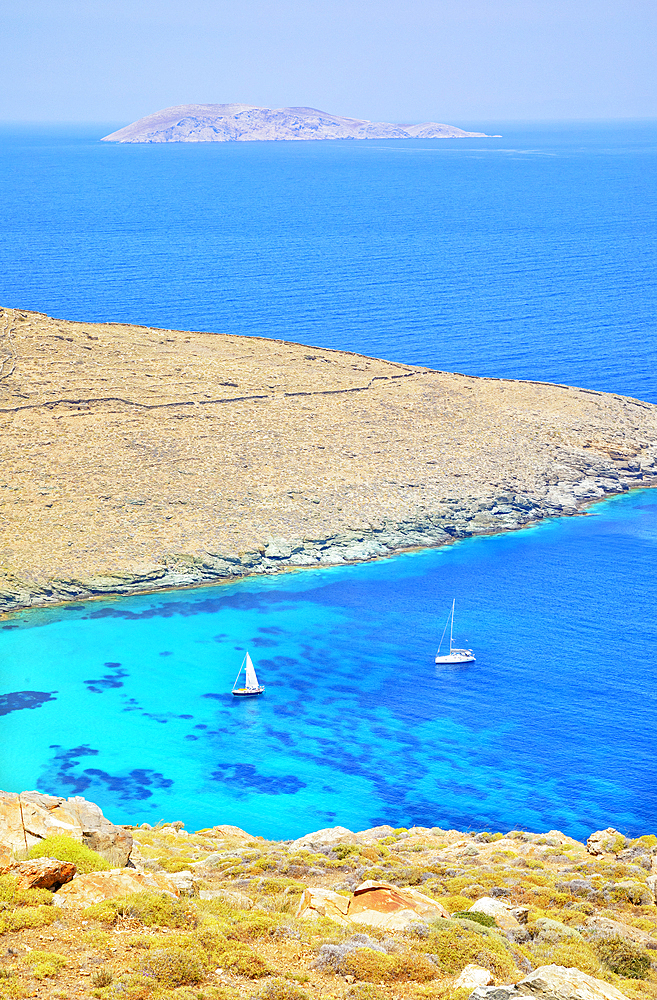 Kentarchos beach, Serifos Island, Cyclades, Greek Islands, Greece, Europe