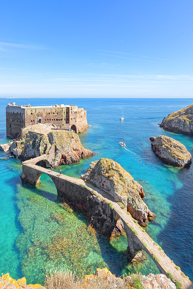 São João Baptista's fort, Berlenga Grande Island, Portugal