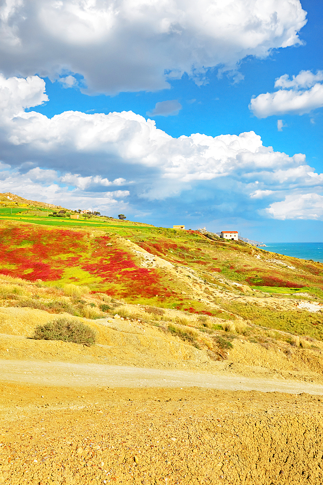 Riserva Naturale di Punta Bianca, Palma di Montechiaro, Agrigento, Sicily, Italy