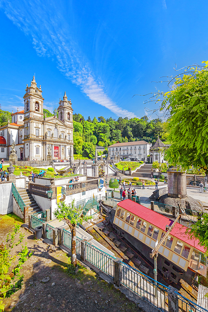 Bom Jesus do Monte santuary, Braga, Minho Province, Portugal