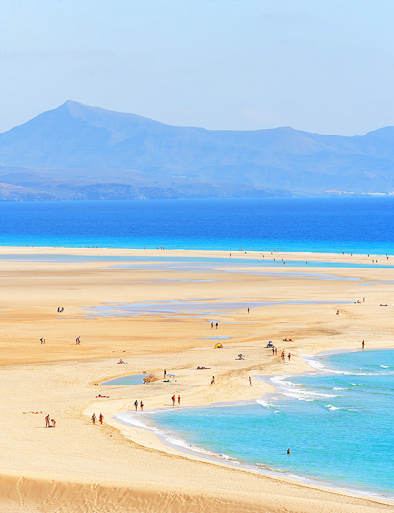 Sotavento Beach, Fuerteventura, Jandia, Canary Islands, Spain