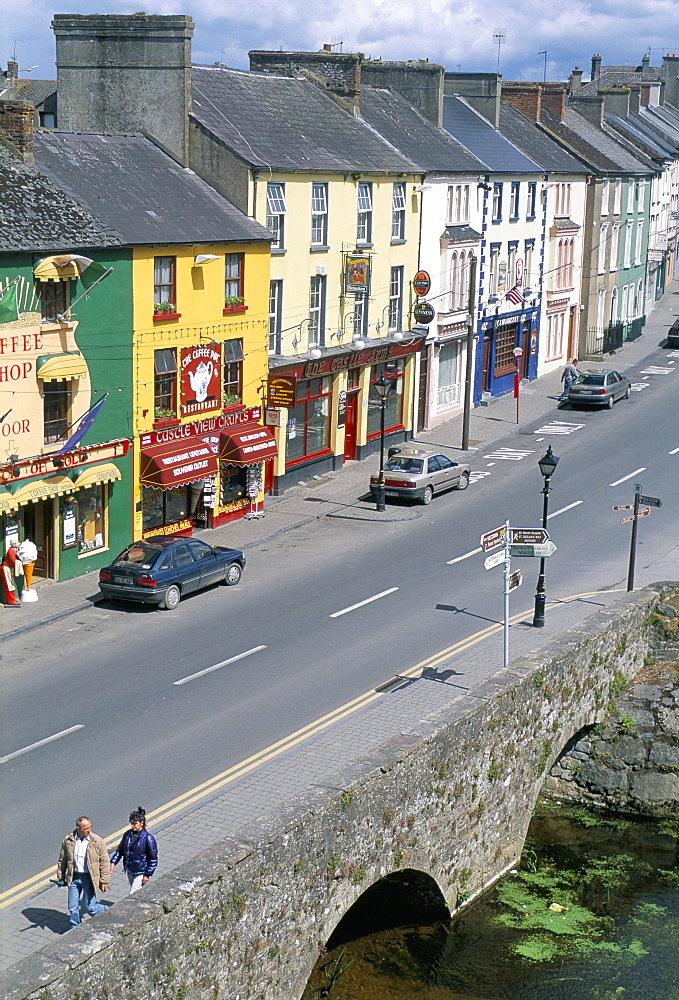 Town of Cahir, Lower Shannon, County Tipperary, Munster, Eire (Ireland), Europe