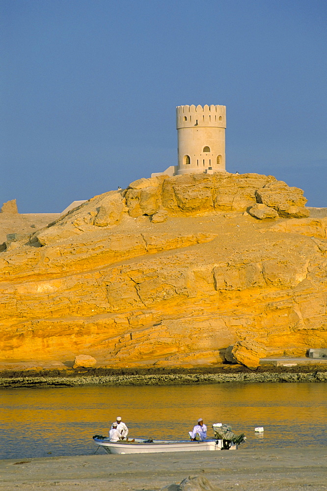 Old quarter, Al-Ayjah, town of Sour (Sur), Sultanate of Oman, Middle East