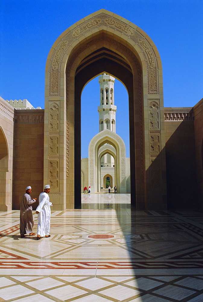 Sultan Qabous Mosque, Muscat, Oman, Middle East