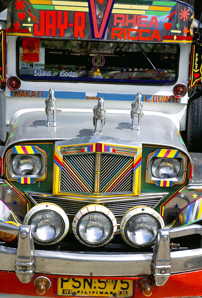 Jeepney, Manila, island of Luzon, Philippines, Southeast Asia, Asia