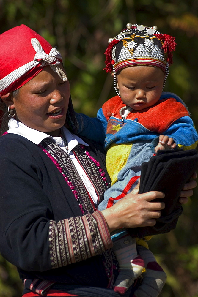 Cat Cat Village hiking trail, Sapa, Northern Vietnam, Southeast Asia, Asia