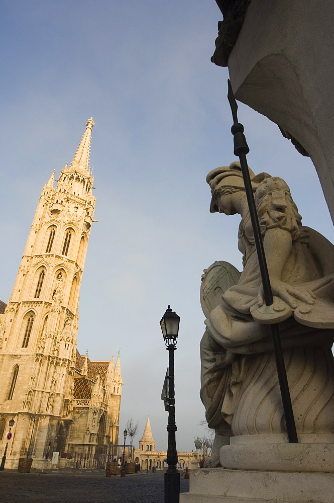 St. Matthias church, Castle Hill area, Budapest, Hungary, Europe