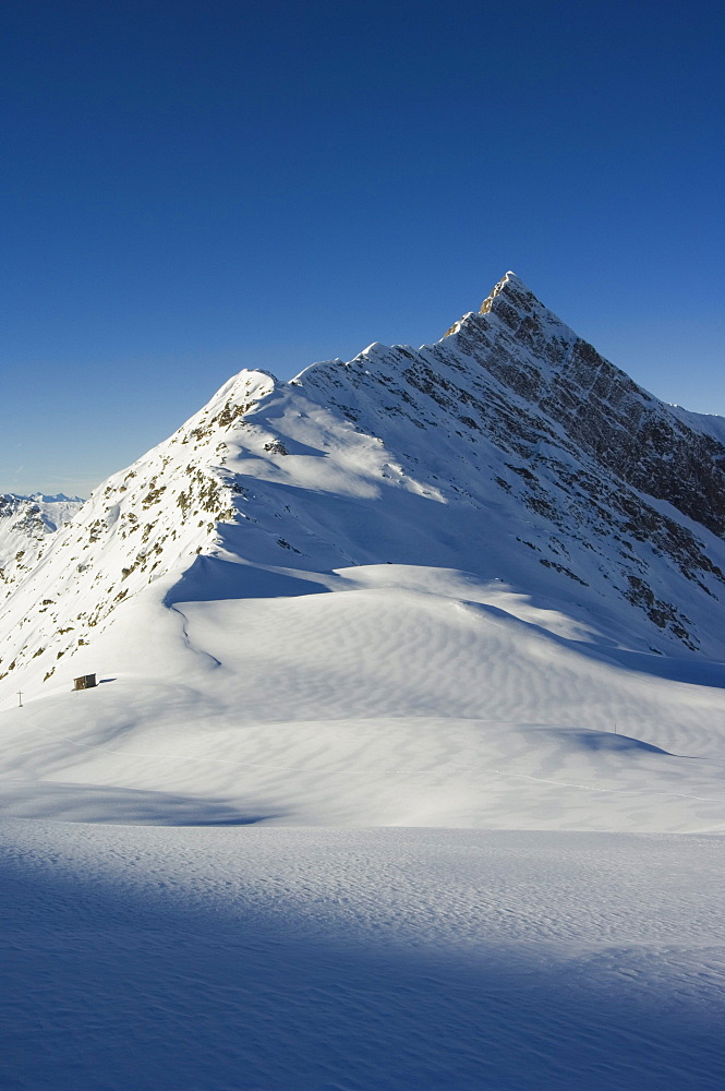 Hintertux glacier, Mayrhofen ski resort, Zillertal Valley, Austrian Tyrol, Austria, Europe