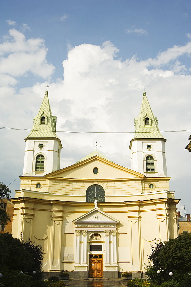 Christian Church, Old Town, UNESCO World Heritage Site, Lviv, Ukraine, Europe