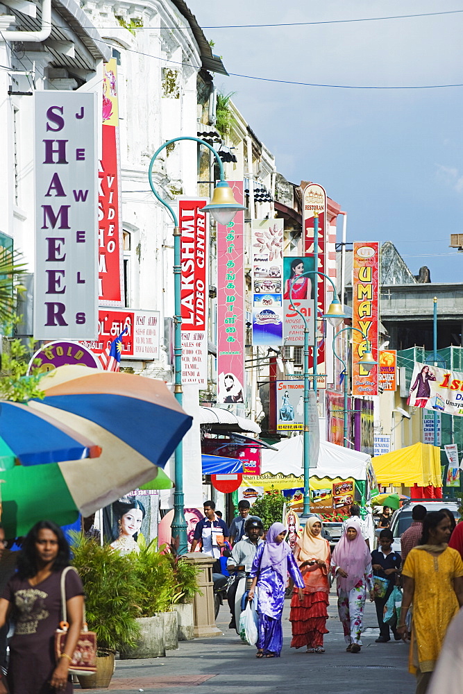 Little India, Georgetown, Penang, Malaysia, Southeast Asia, Asia