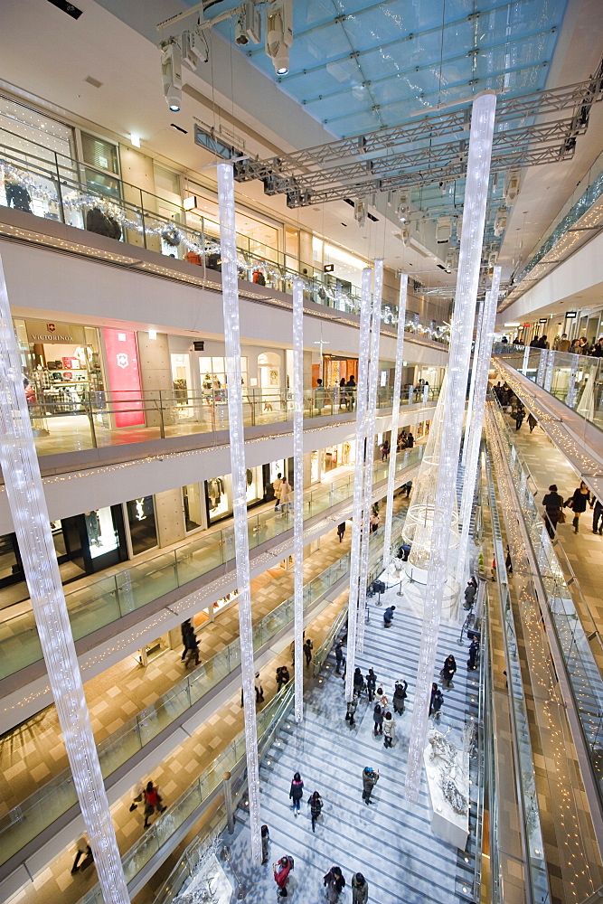 Omotesando Hills shopping mall, Harajuku ward, Tokyo, Japan, Asia