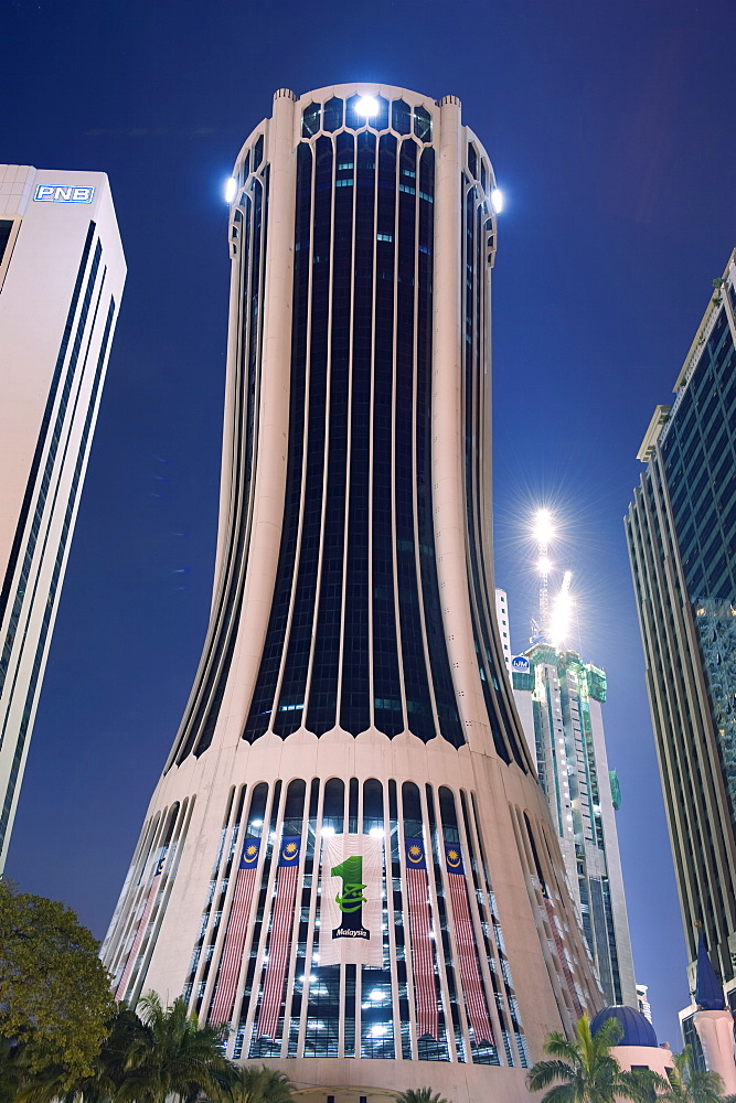 Tabung Haji Building, designed by Hijas Katsuri, Kuala Lumpur, Malaysia, Southeast Asia, Asia