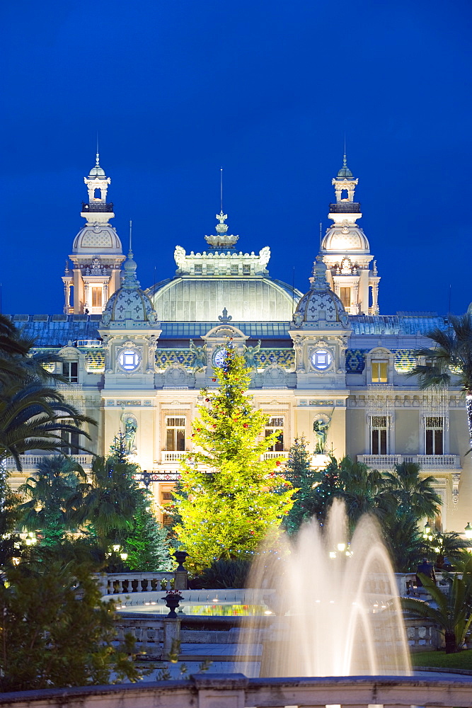 Monte Carlo Casino, Monte Carlo, Principality of Monaco, Cote d'Azur, Europe