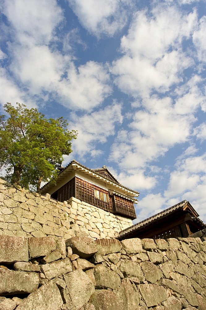 Matsuyama castle, Matsuyama city, Shikoku, Japan, Asia