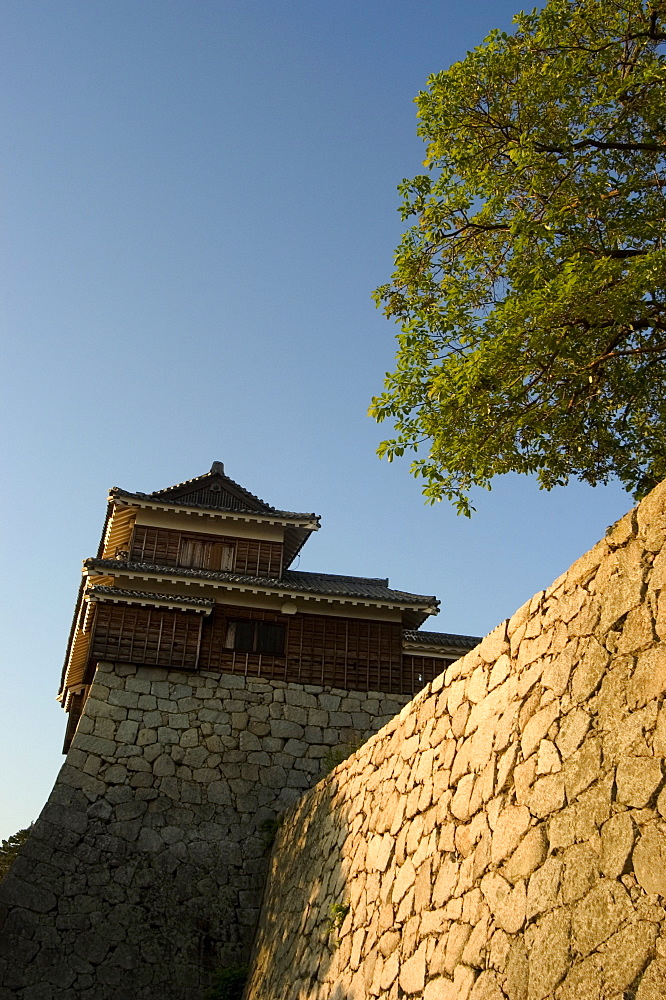 Matsuyama castle, Matsuyama city, Shikoku, Japan, Asia