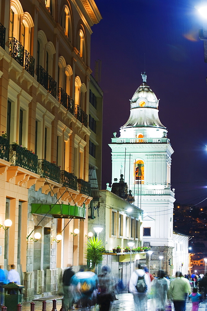 Old town, UNESCO World Heritage Site, Quito, Ecuador, South America