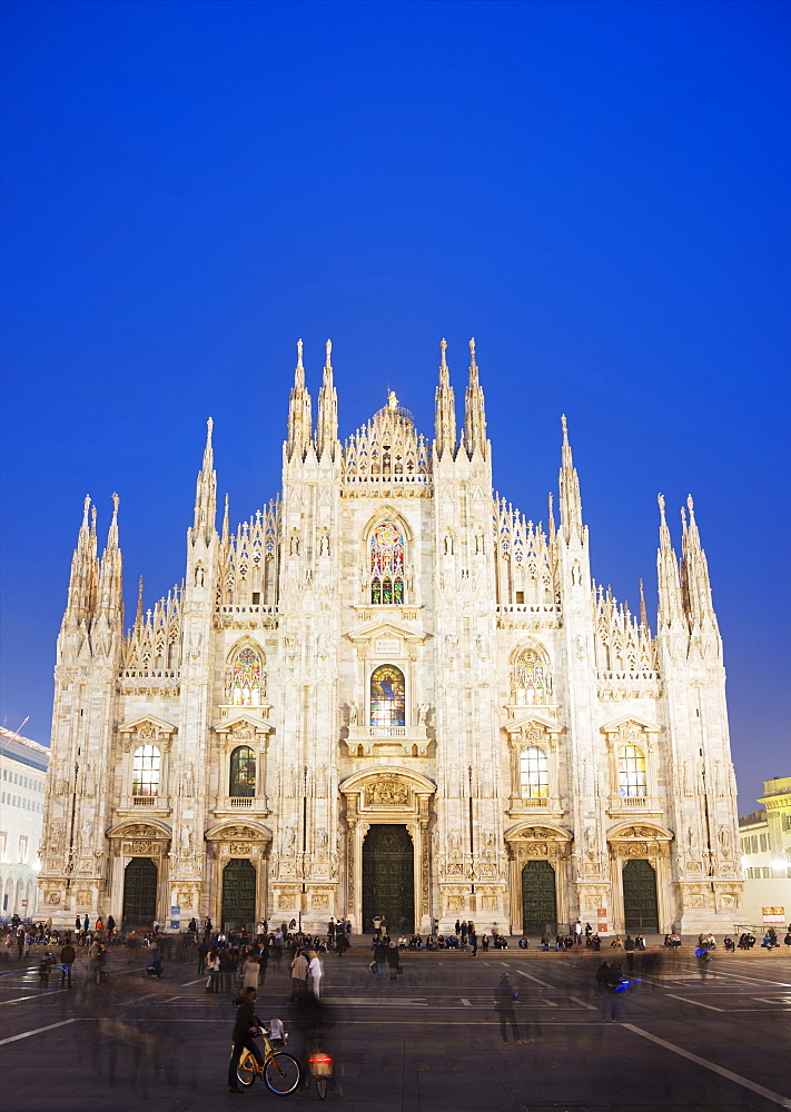 Duomo (Milan Cathedral), Milan, Lombardy, Italy, Europe 