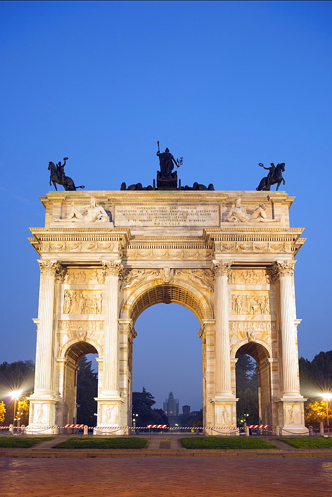 Arco della Pace, Milan, Lombardy, Italy, Europe 