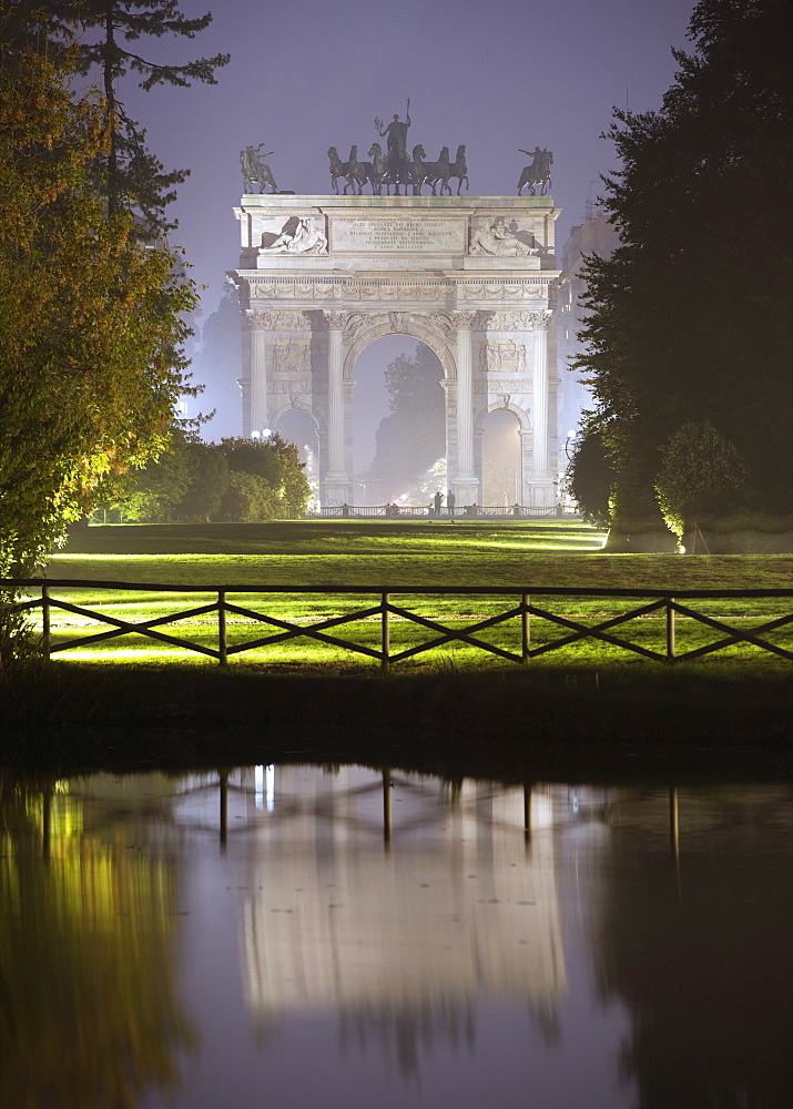 Arco della Pace, Milan, Lombardy, Italy, Europe 