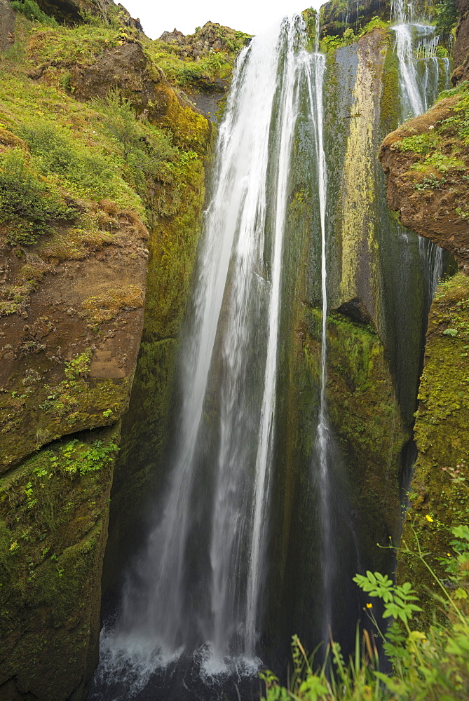 Seljalandsfoss waterfall, Southern Region, Iceland, Polar Regions