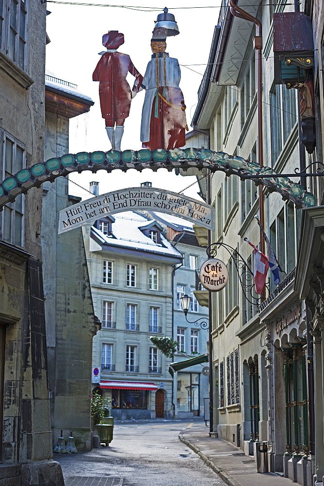 Old Town, Fribourg, Switzerland, Europe