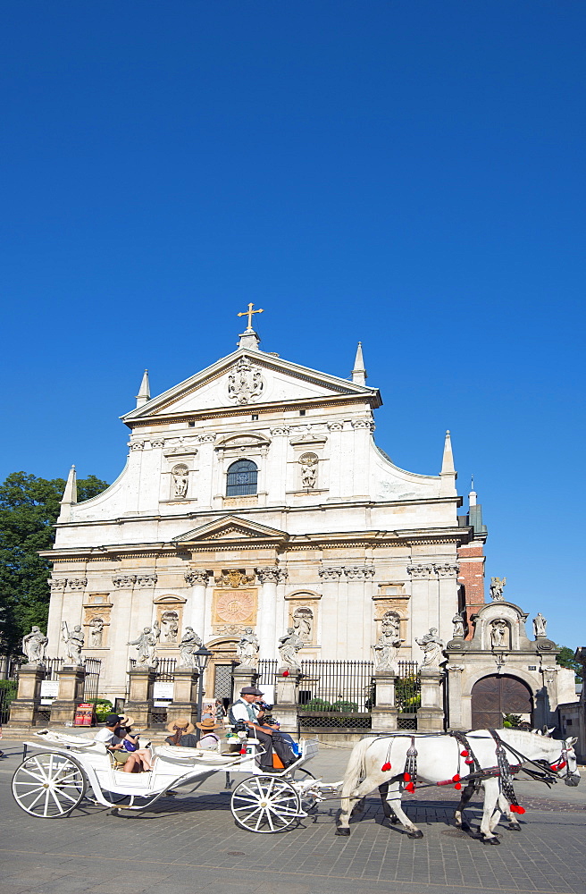 Saint Peter and Saint Paul's Church, UNESCO World Heritage Site, Krakow, Malopolska, Poland, Europe