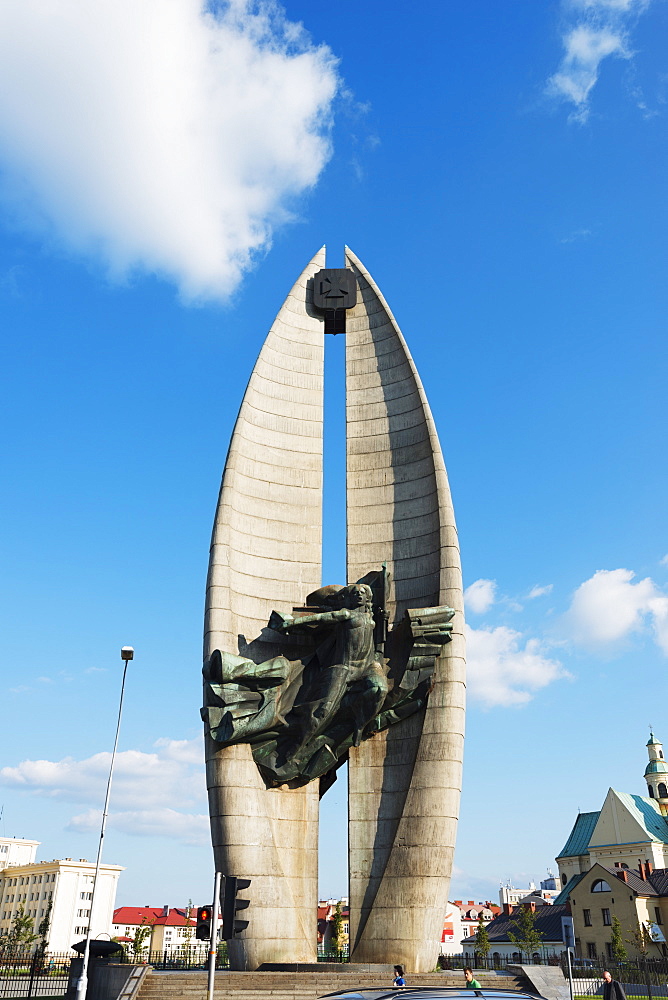 Communist Monument, Rzeszow, Poland, Europe 