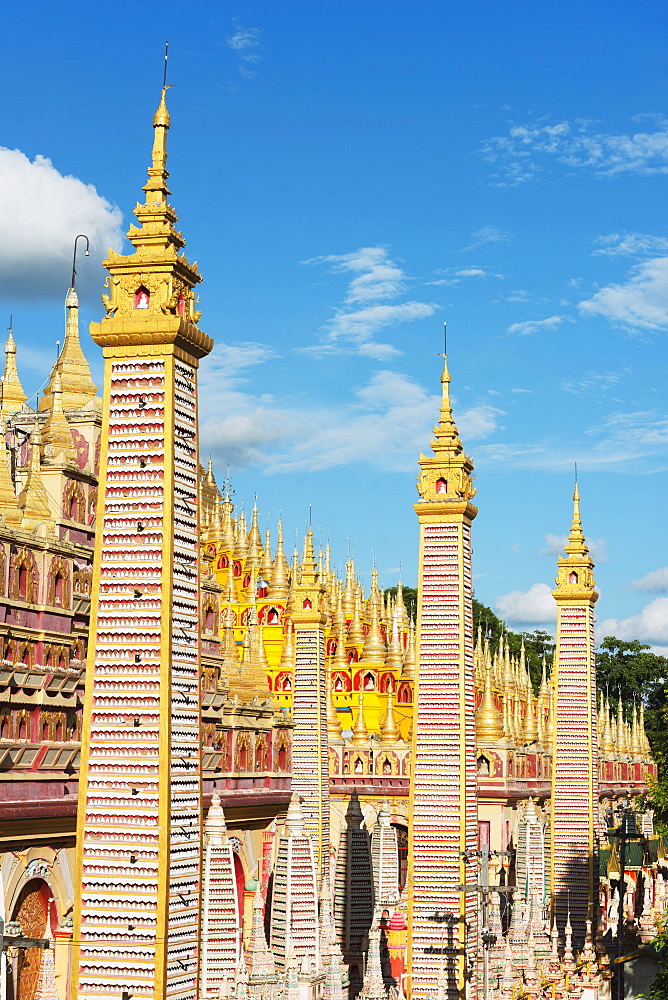 Thanboddhay Paya temple, Monywa, Myanmar (Burma), Asia