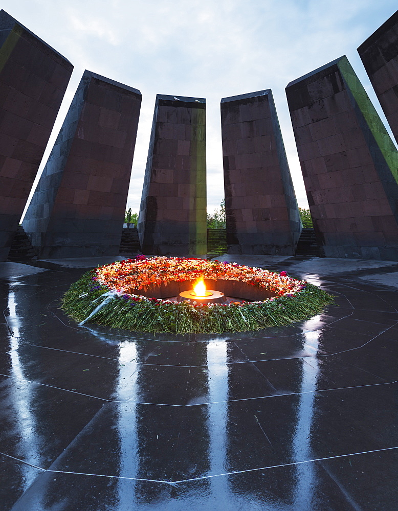 Genocide Memorial, Yerevan, Armenia, Caucasus region, Central Asia, Asia