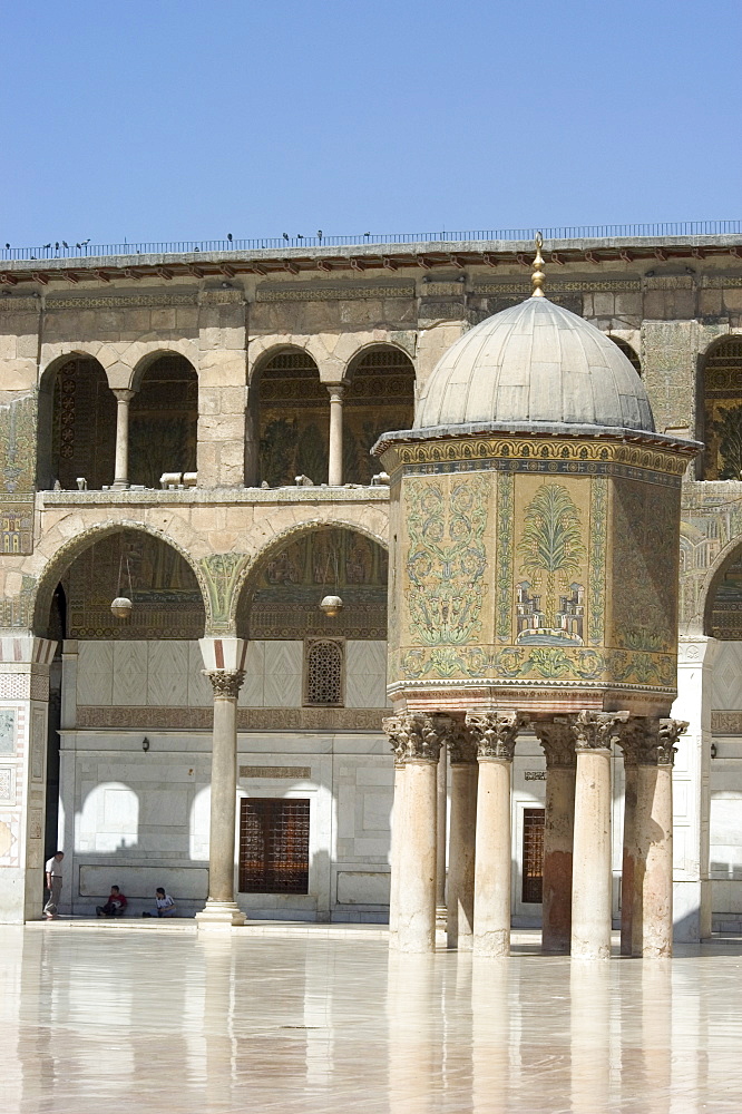 Umayyad Mosque, UNESCO World Heritage Site, Damascus, Syria, Middle East