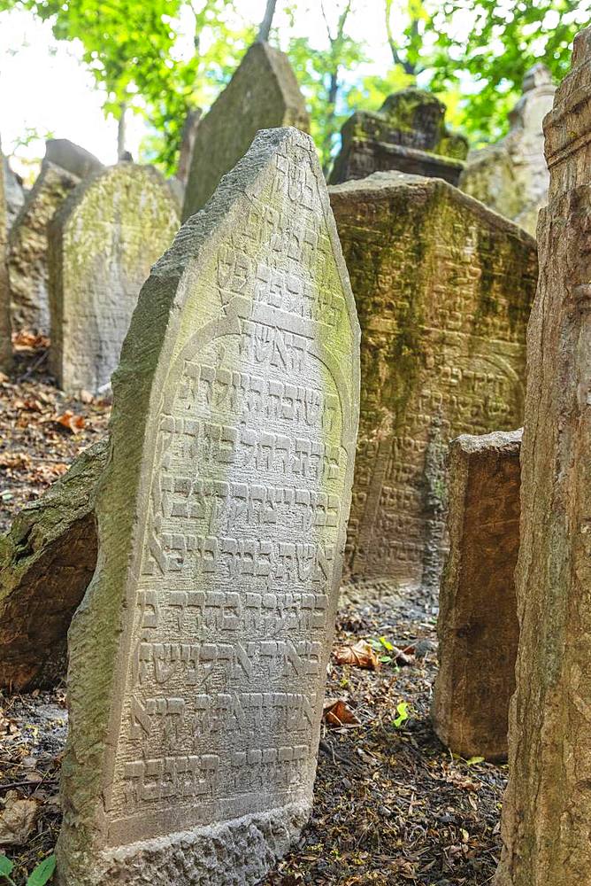 Jewish Cemetery, Prague, UNESCO World Heritage Site, Bohemia, Czech Republic, Europe