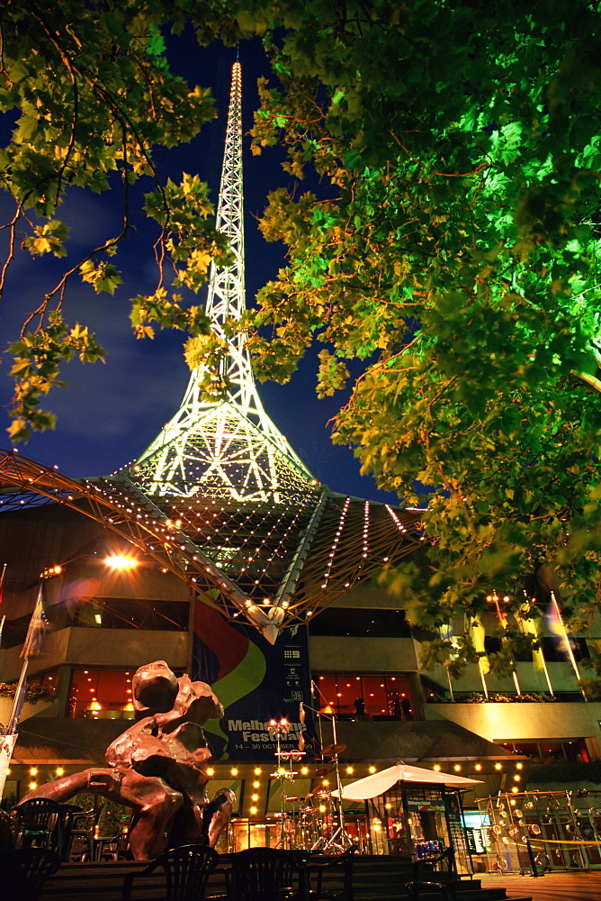 Victoria Arts Centre and spire, Melbourne, Victoria, Australia, Pacific