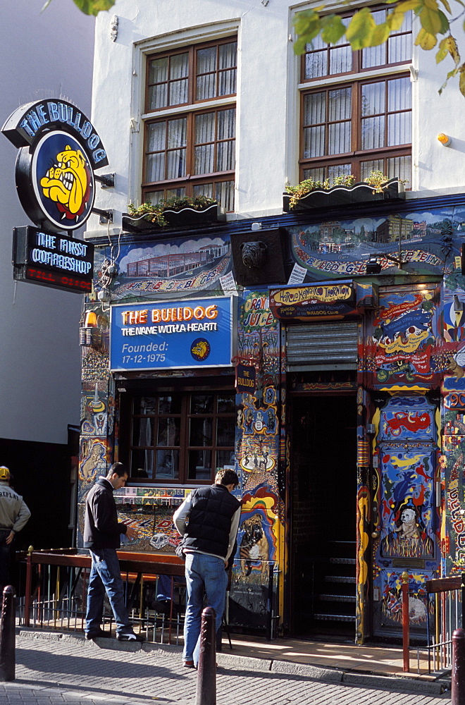 Exterior of the Bulldog Coffee Shop, Amsterdam, The Netherlands (Holland), Europe