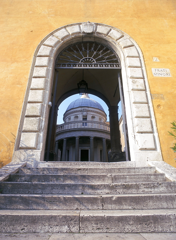 St. Peters in Montorio, Rome, Lazio, Italy, Europe