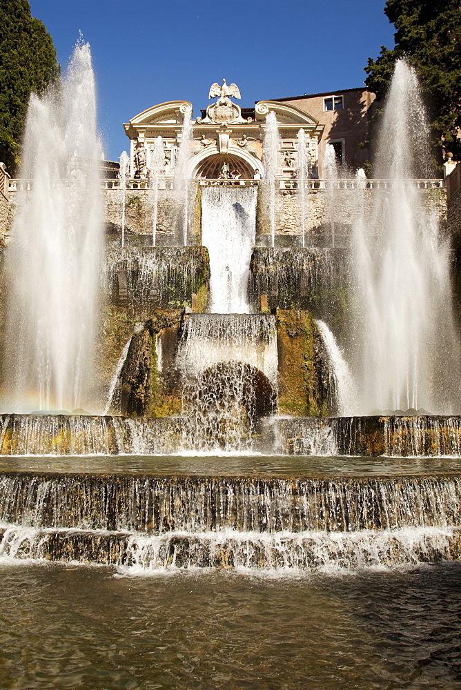 Villa d'Este, UNESCO World Heritage Site, Tivoli, Lazio, Italy, Europe