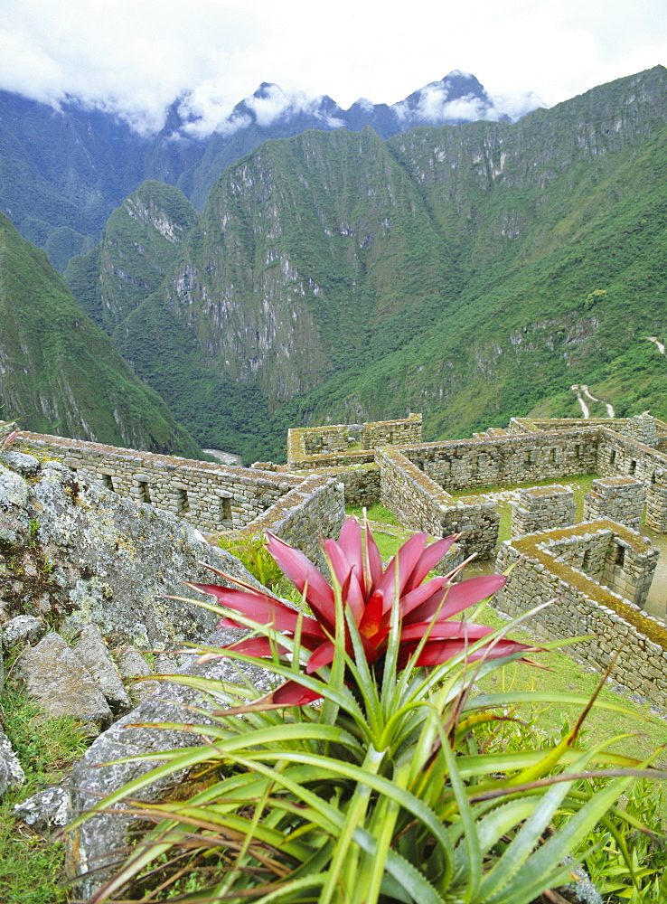 Inca ruins, Machu Picchu, UNESCO World Heritage Site, Peru, South America