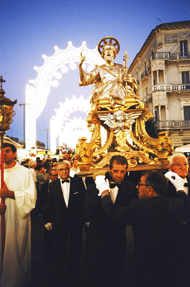 Festival of St. Oronzo, Lecce, Apulia, Italy, Europe