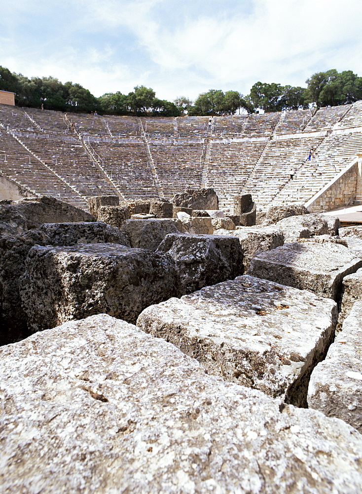 Archaeological site, Olympia, UNESCO World Heritage Site, Peloponnese, Greece, Europe