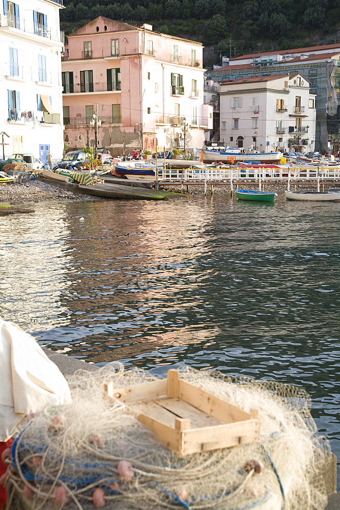 Fishing port, Sorrento, Campania, Italy, Europe