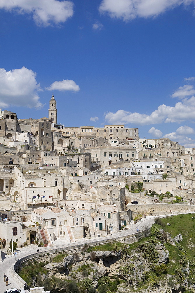 The Sassi Quarter, UNESCO World Heritage Site, city of Matera, Basilicata, Matera Province, Italy, Europe