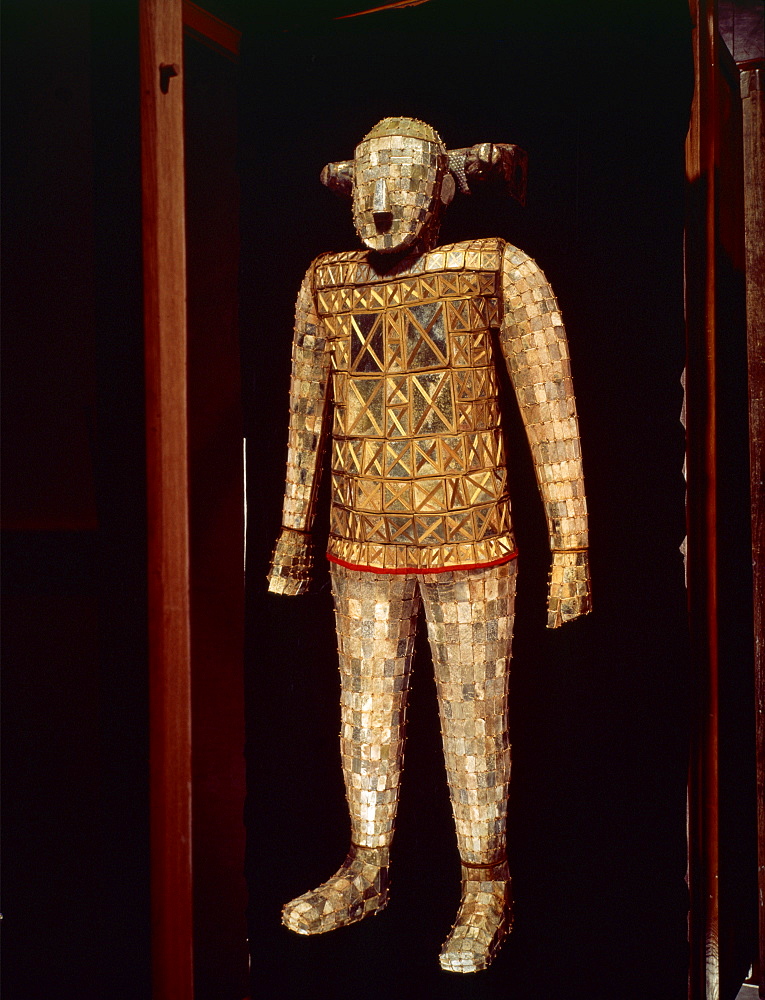 Jade funeral suit, Western Han Dynasty, late 2nd century B.C., China, Asia