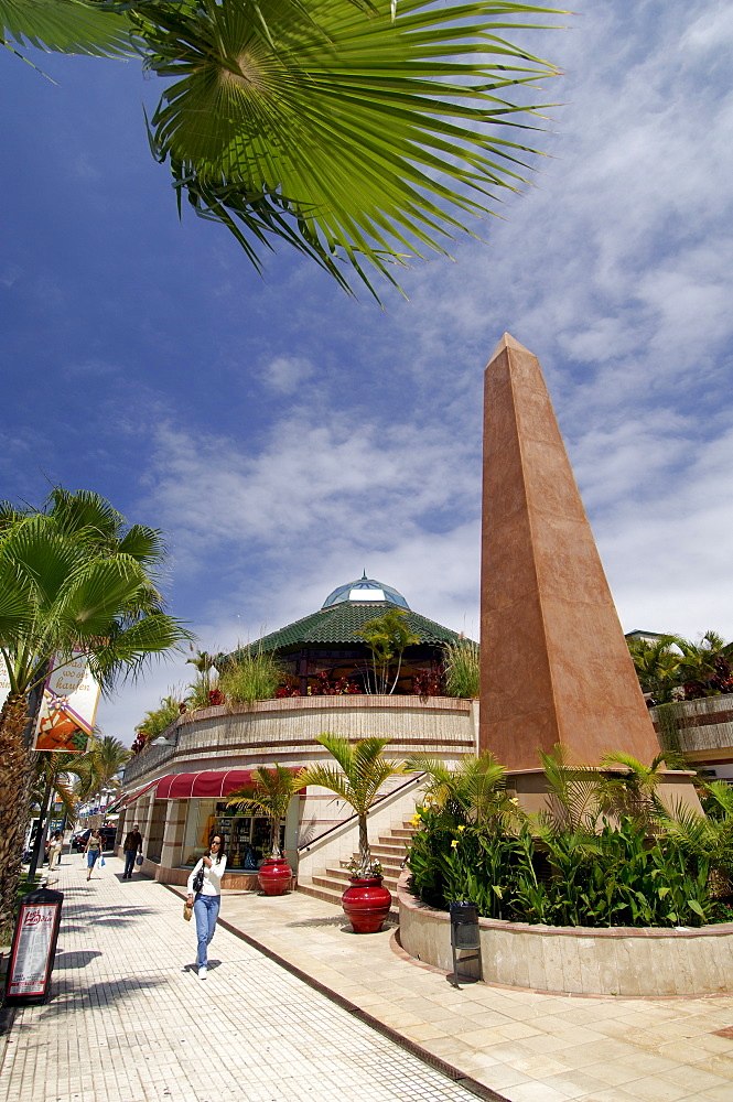 Shopping centre, Playa de las Americas, Tenerife, Canary Islands, Spain, Atlantic, Europe