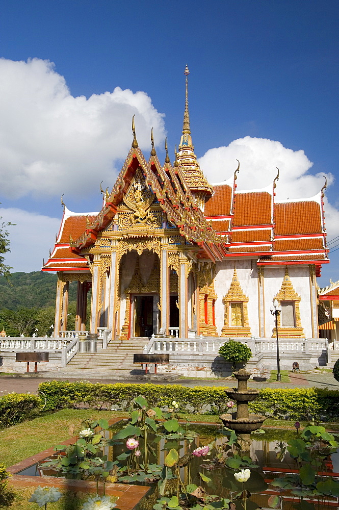 Wat Chalong temple, Phuket, Thailand, Southeast Asia, Asia