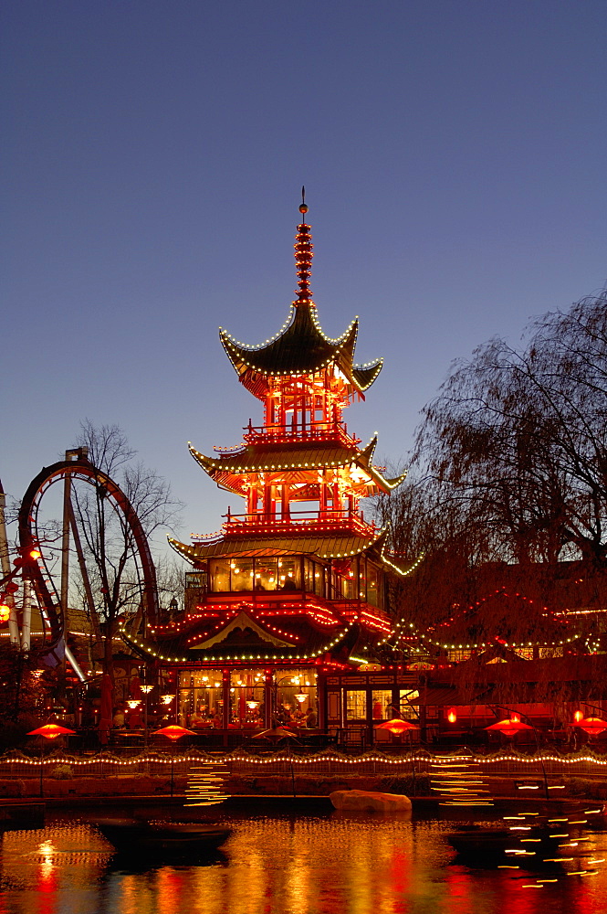 Tivoli Gardens, Copenhagen, Denmark, Scandinavia, Europe