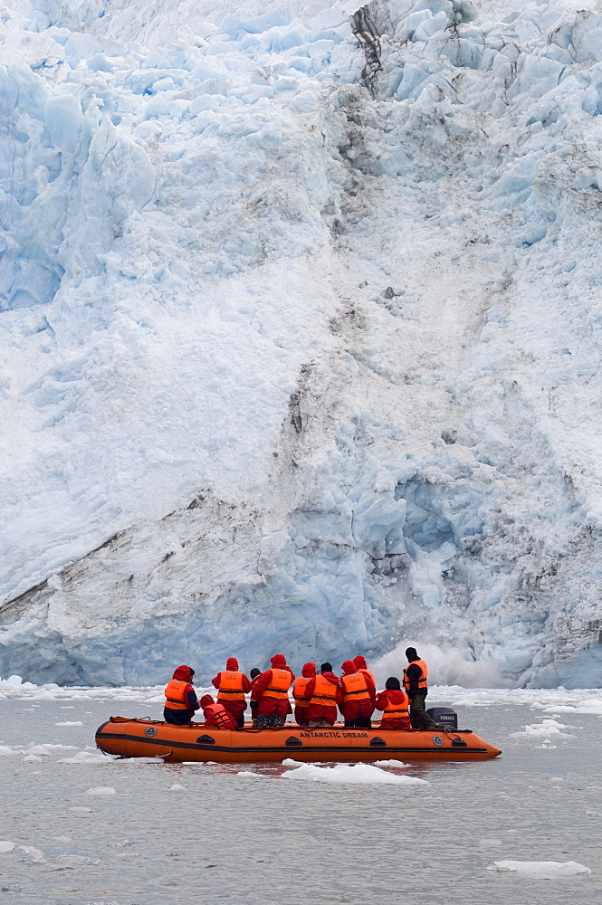 Garibaldi Glacier, Darwin National Park, Tierra del Fuego, Patagonia, Chile, South America